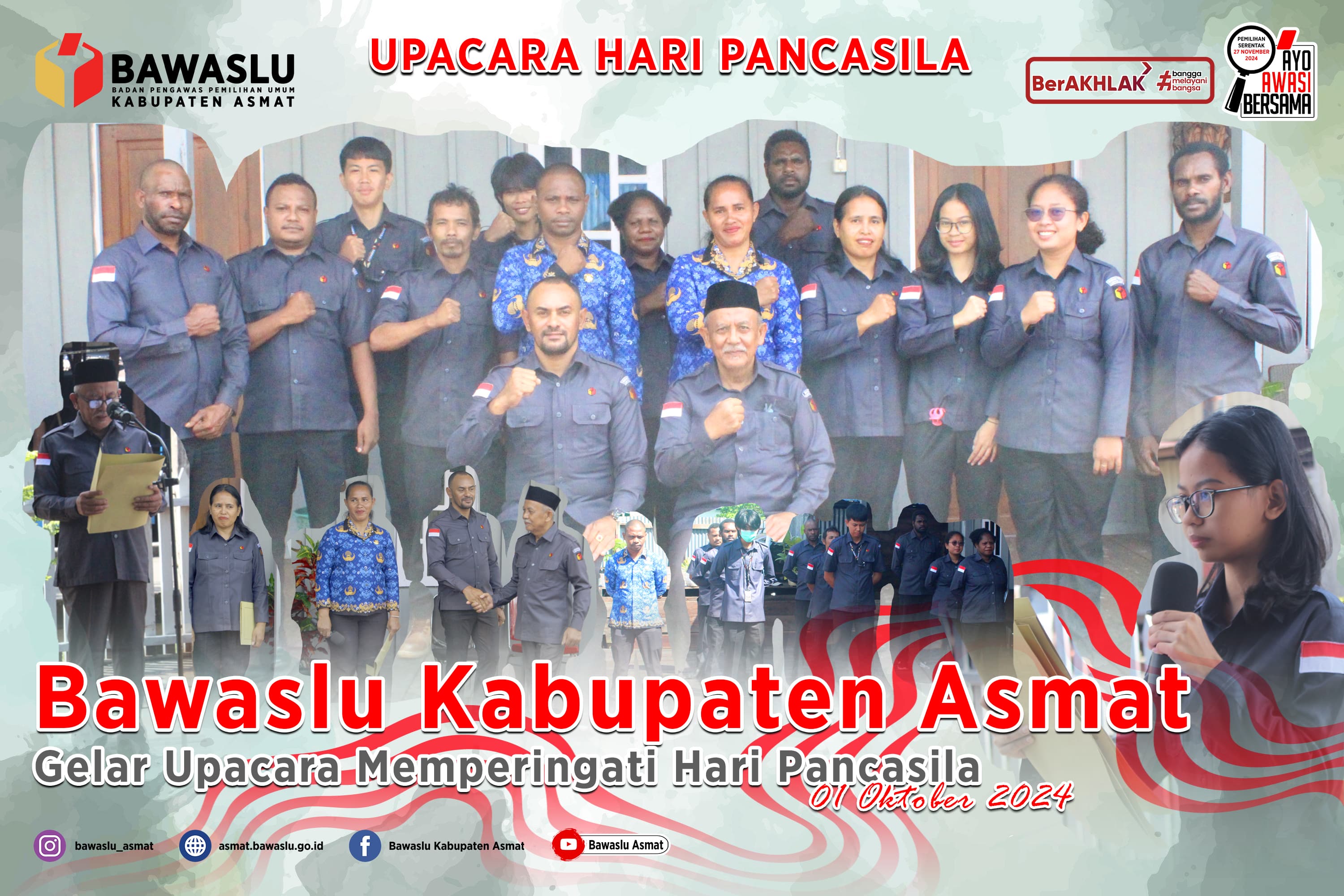 Apel peringatan hari kesaktian Pancasila (1 Oktober 2024)