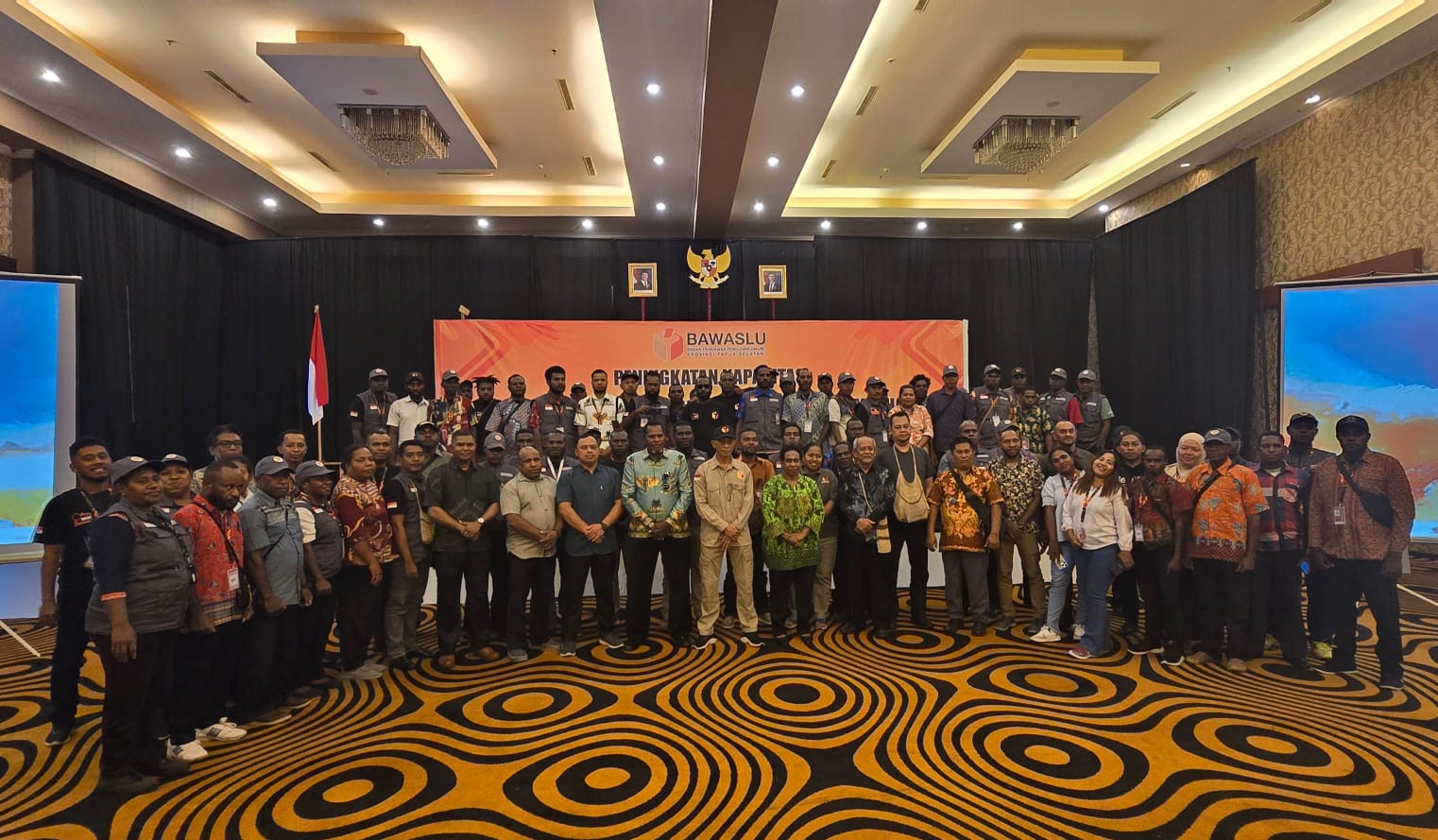 BAWASLU PAPUA SELATAN GELAR KEGIATAN PENINGKATAN KAPASITAS BAGI PANWASLU DISTRIK 