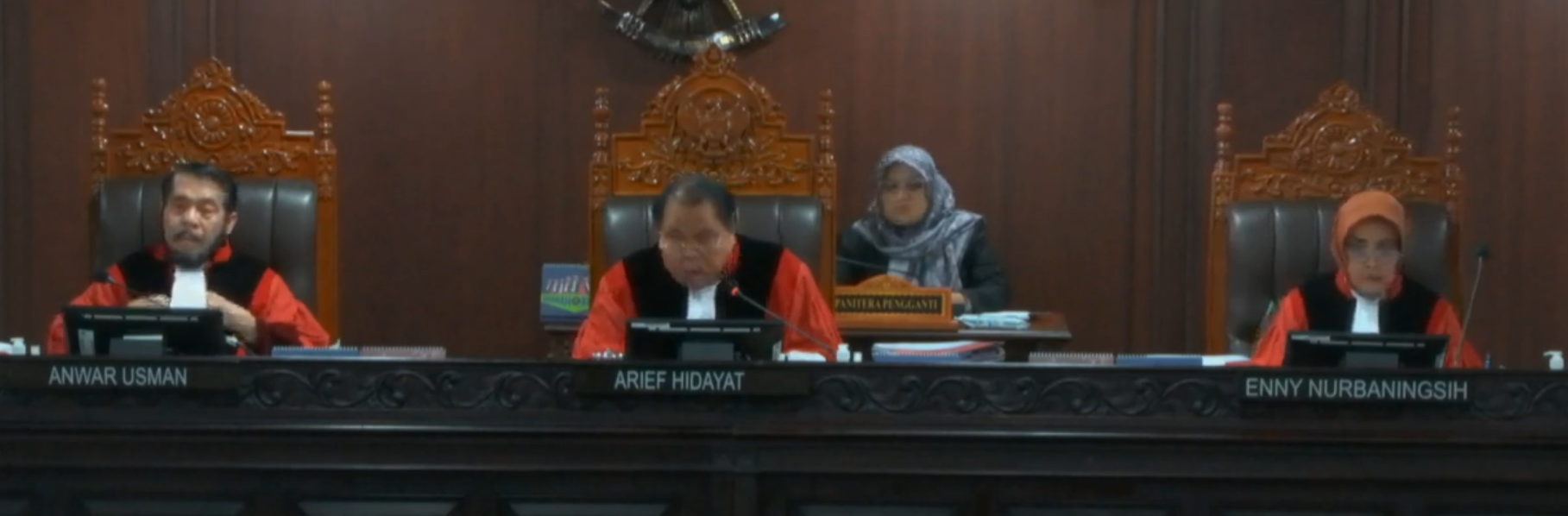 BAWASLU ASMAT HADIRI SIDANG PHP BUPATI DAN WAKIL  TAHUN 2024 YANG GELAR DI MK