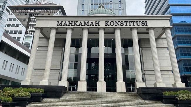 Foto ilustrasi Kantor Mahkama Konstitusi