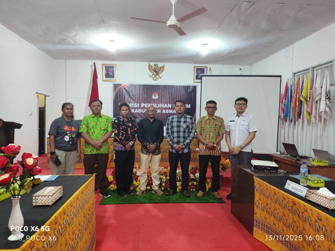 Bawaslu Asmat Hadiri Rakor PDPB Triwulan IV dan Forum Konsultasi Publik Penyusunan Standar Pelayanan