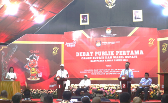TAMA CALON BUPATI, BAWASLU ASMAT MELAKUKAN PENGAWASAN