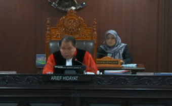 BAWASLU ASMAT HADIRI SIDANG PHP BUPATI DAN WAKIL  TAHUN 2024 YANG GELAR DI MK
