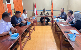 Persiapan Pembentukan SAKA ADHYASTA PEMILU Bawaslu Asmat Beraudiensi Dan Notulensi Dengan Pengurus Pramuka Kwarcab Asmat