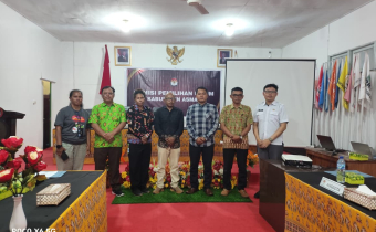 Bawaslu Asmat Hadiri Rakor PDPB Triwulan IV dan Forum Konsultasi Publik Penyusunan Standar Pelayanan