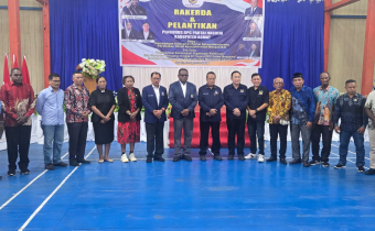 erda Dan Pelantikan Pengurus Partai Nasdem, Bawaslu Asmat Menghadiri Undangan Saat Pembukaan Dan Pelantikan 
